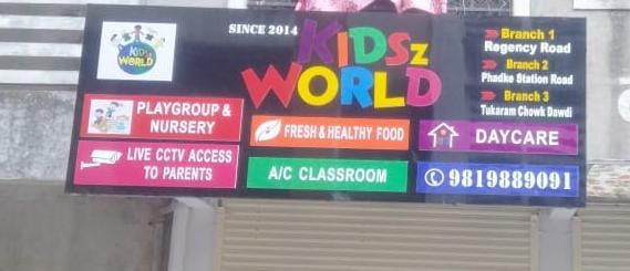 CNC Router Cutting Services kids world acp