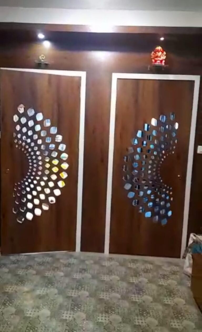 CNC Router Cutting Services wooden door 3